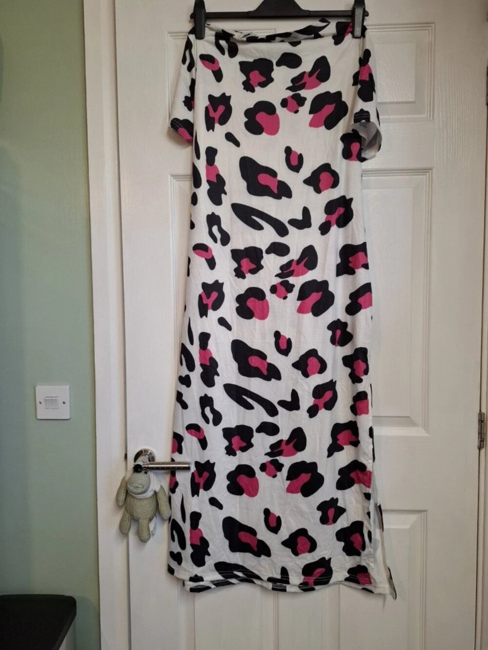 Lady leopard print dress